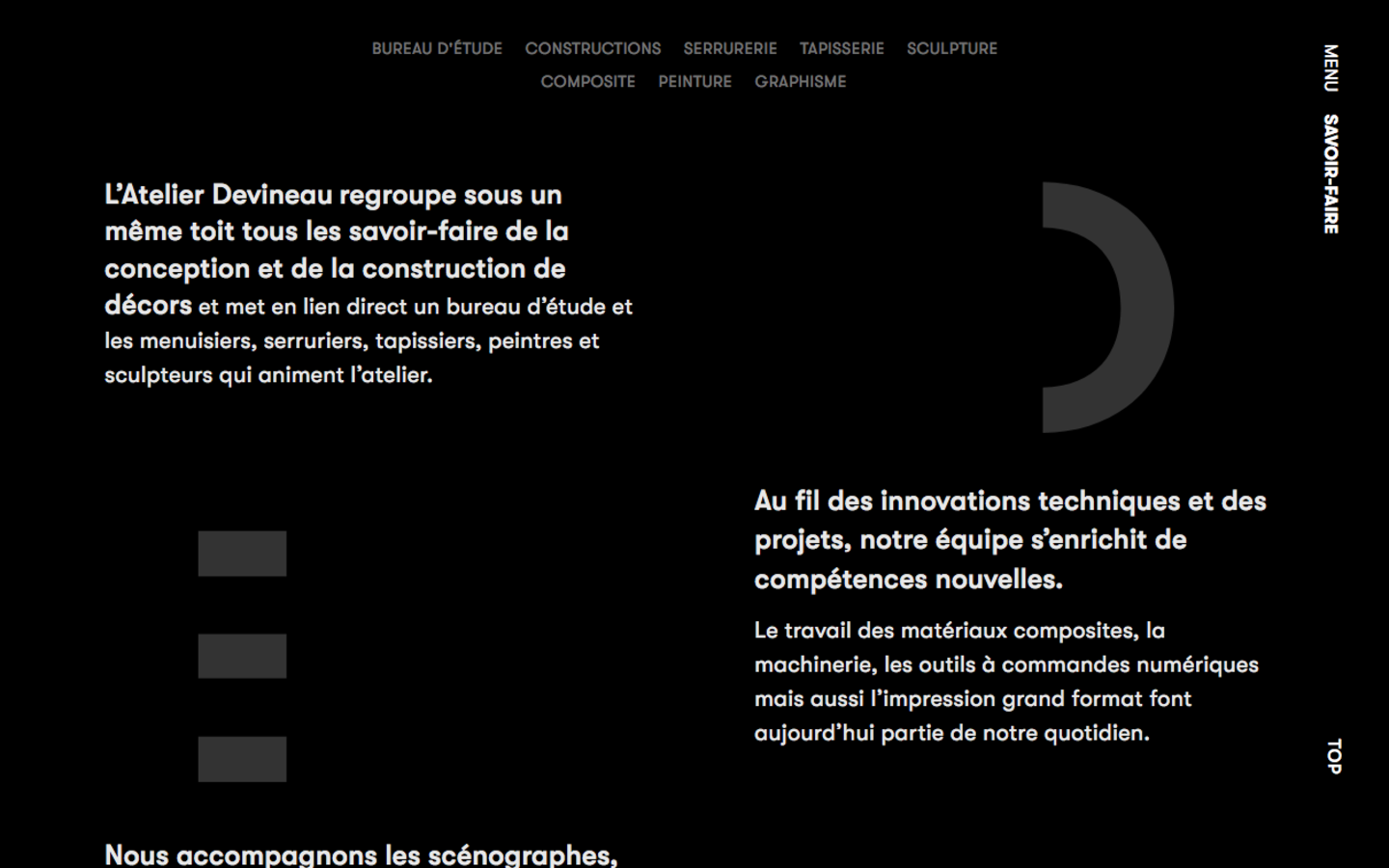 Riquet.fr — Website conception - design - creation